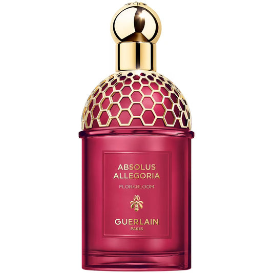 Guerlain Absolus Allegoria Florabloom Eau de Parfum 125ml bottle, elegant fragrance with floral notes, unopened and new in packaging