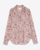 Isabel Marant Printed Gamble Top Size 34/S
