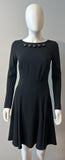 Giles Black Dress Size IT38/4 NWT