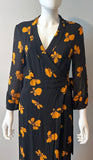 GANNI Floral Print Long Dress Size 42/10 - LAB