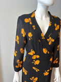 GANNI Floral Print Long Dress Size 42/10 - LAB