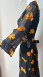 GANNI Floral Print Long Dress Size 42/10 - LAB