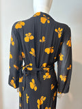 GANNI Floral Print Long Dress Size 42/10 - LAB