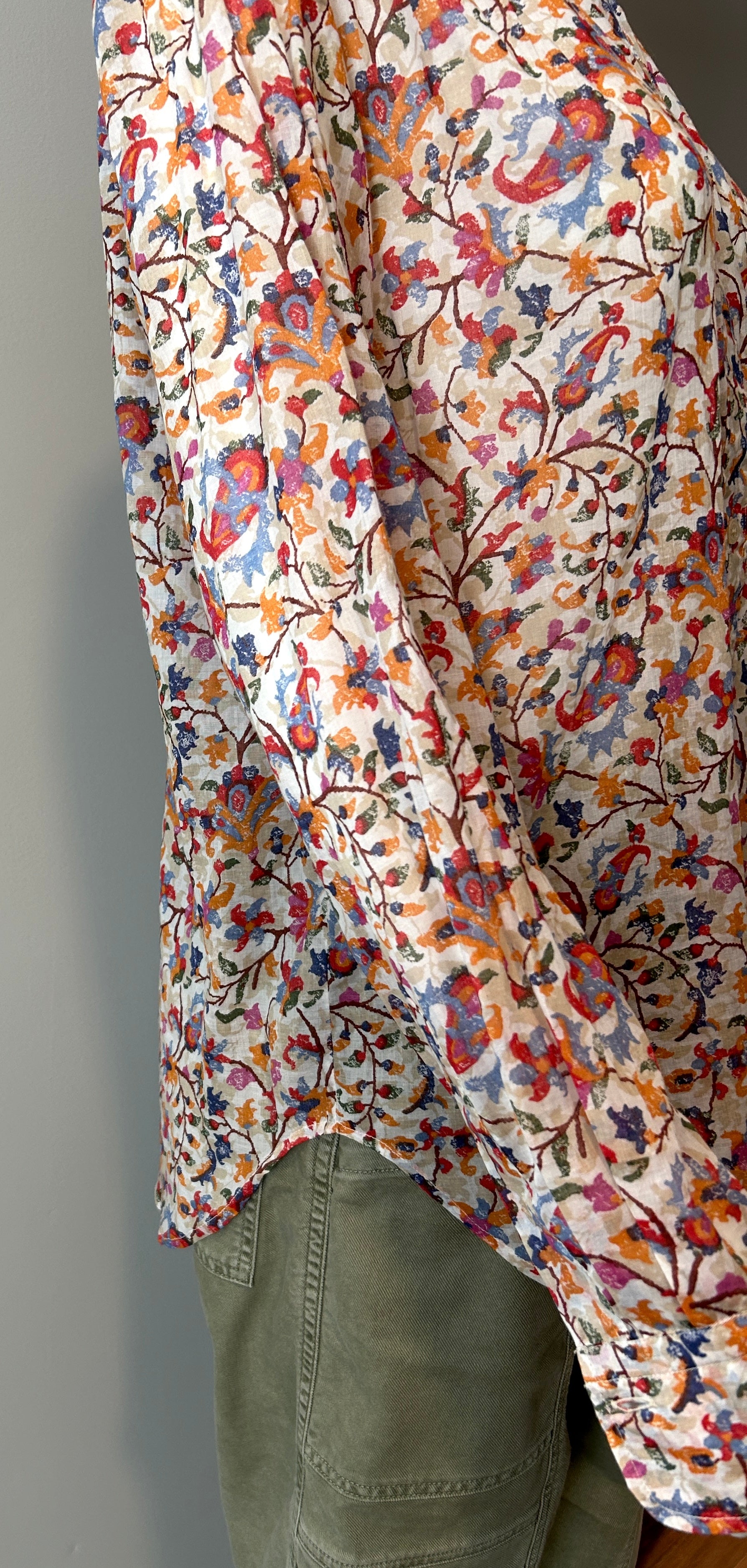 Isabel Marant Printed Gamble Top Size 34/S - LAB