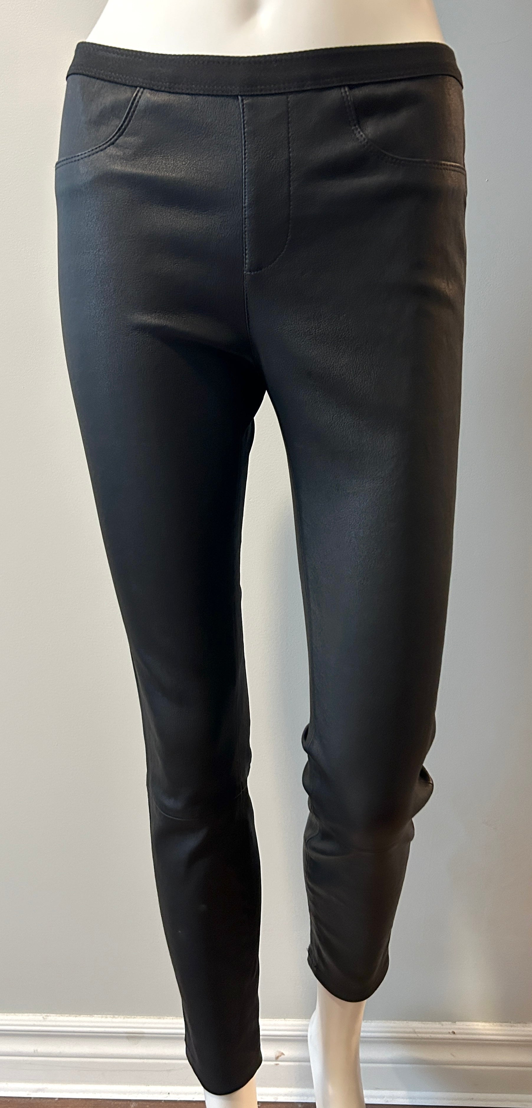 Helmut Lang Lamb Leather Pants Size 2 - LAB
