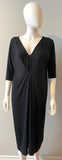 Zero+Maria Cornejo Black Dress (V Front) Size XS