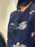 Hanae Mori Vintage Silk Butterfly Dress - LAB