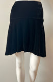 Vanessa Bruno athe Velvet Mini Skirt Size 34/2 NWT