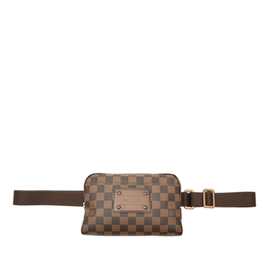 Damier Ebene Brooklyn Bum Bag Brown - Lab Luxury Resale