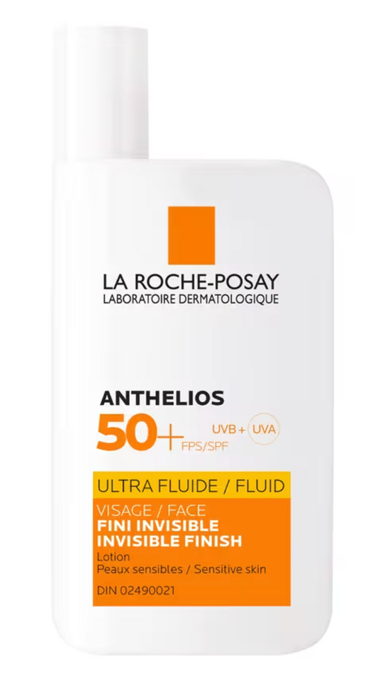 La Roche-Posay Anthelios Face Sunscreen - Ultra-Fluid Sun Lotion SPF 50 NIB