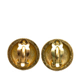 CC Clip On Earrings Gold - Lab Luxury Resale
