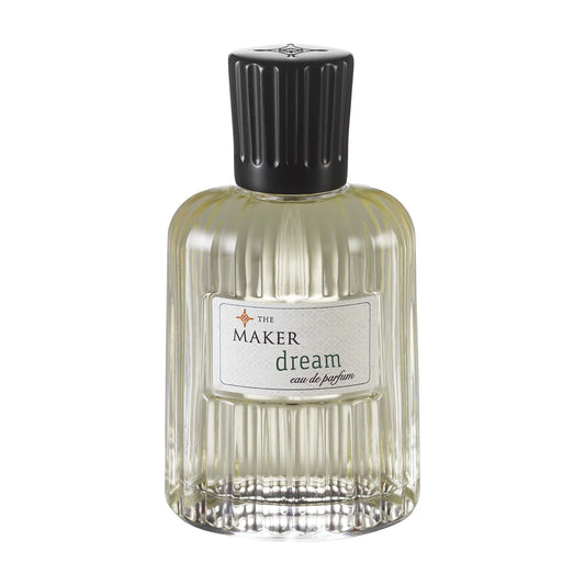 The Maker Dream Eau de Parfum 50ml bottle with elegant design, showcasing the perfume's stylish packaging and branding.