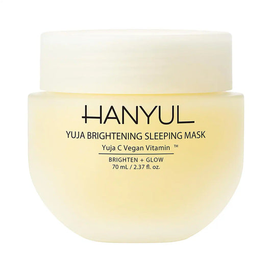 Hanyul Korean Yuja Brightening Sleeping Mask & Moisturizer with Vitamin C and Niacinamide 70ml NIB