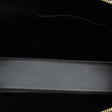 Shiny Calfskin Triomphe Pouch Black - Lab Luxury Resale