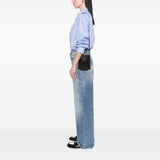 Bottega Veneta Mini Nappa Intrecciato The Knot Crossbody Brown