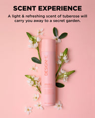 DesignMe HOLD.ME three-way hairspray in 69ml travel size, natural hold for hair styling, new in box.
