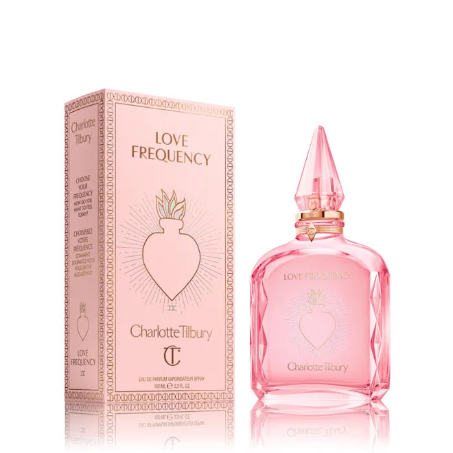 Charlotte Tilbury Love Frequency Fragrance 100ml box packaging