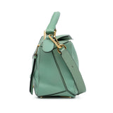 Small Puzzle Satchel Green - Lab Luxury Resale