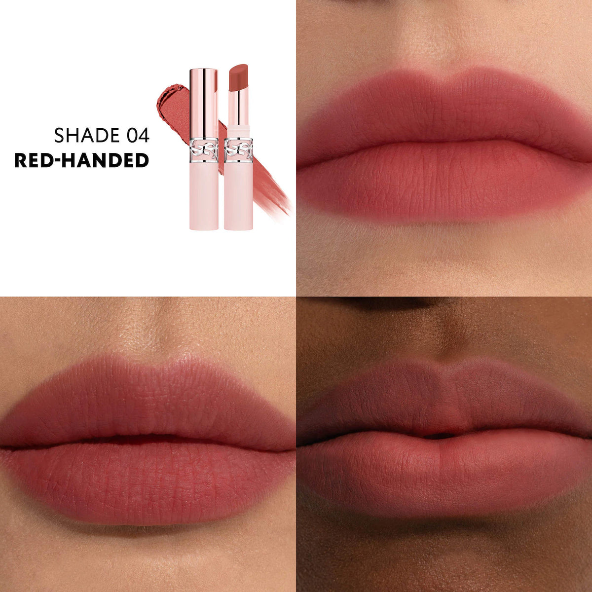 Yves Saint Laurent YSL Lovenude Lip Blusher in various shades, soft blurring lip color, new in box, beauty product.