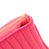 Quilted Calfskin TF Clutch Pink - Lab Luxury Resale