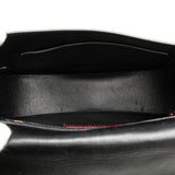 Leather MyRockstud Saddle Shoulder Bag Black - Lab Luxury Resale
