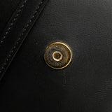 Leather MyRockstud Saddle Shoulder Bag Black - Lab Luxury Resale