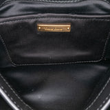 Leather Crystal Embellished Crossbody Black - Lab Luxury Resale