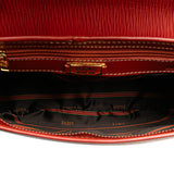 Leather Velazquez Satchel Red - Lab Luxury Resale