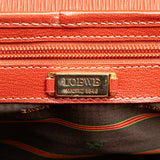 Leather Velazquez Satchel Red - Lab Luxury Resale