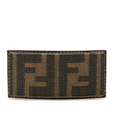 Zucca Canvas Barrette Hair Clip Brown - Lab Luxury Resale