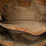 Suede Fringe Satchel Brown - Lab Luxury Resale