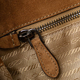 Suede Fringe Satchel Brown - Lab Luxury Resale