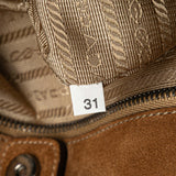 Suede Fringe Satchel Brown - Lab Luxury Resale