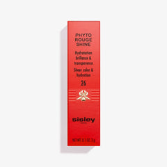 Sisley Phyto-Rouge Shine lipsticks in various shades, new in box, showcasing vibrant colors and sleek packaging.