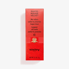 Sisley Phyto-Rouge Velvet lipstick in various shades, new in box, with smooth, velvety finish and elegant packaging.