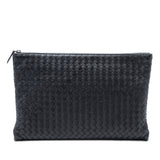 Nappa Intrecciato Clutch Black - Lab Luxury Resale