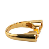 Gold Plated GUCCI Letter Ring Gold - Lab Luxury Resale