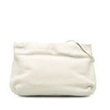 Leather Bourse Crossbody White - Lab Luxury Resale