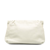 Leather Bourse Crossbody White - Lab Luxury Resale