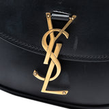 Small Leather Monogram Kaia Crossbody Black - Lab Luxury Resale