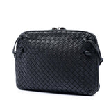 Nappa Intrecciato Nodini Crossbody Black - Lab Luxury Resale