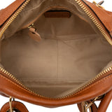Small Leather Paraty Satchel Brown - Lab Luxury Resale