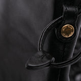 Nappa Macrame Bucket Bag Black - Lab Luxury Resale