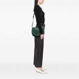 Metallic Calfskin Crossbody Green - Lab Luxury Resale