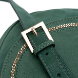 Metallic Calfskin Crossbody Green - Lab Luxury Resale