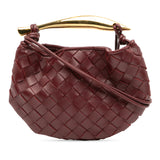 Baby Lambskin Intrecciato Sardine Red - Lab Luxury Resale