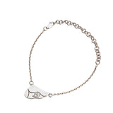 Sterling Silver Saddle Charm Bracelet Silver - Lab Luxury Resale
