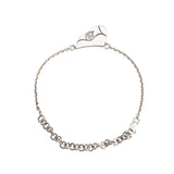 Sterling Silver Saddle Charm Bracelet Silver - Lab Luxury Resale