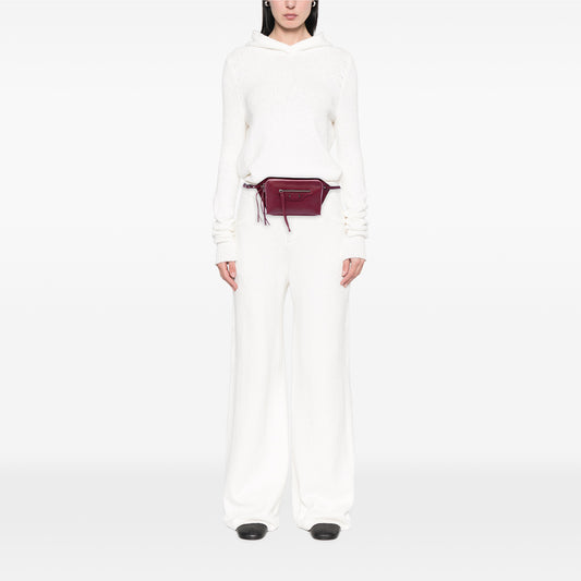 Calfskin Papier Belt Bag Red - Lab Luxury Resale