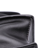 Goatskin Madras Soft Calf Crystal Embellished Crossbody Black - Lab Luxury Resale